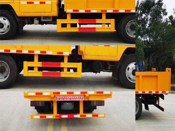 江鈴順達(dá)國(guó)六雙排藍(lán)牌自卸式垃圾車(chē)