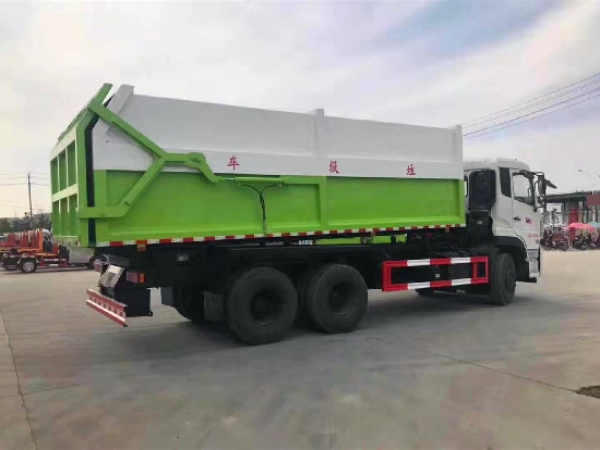 東風(fēng)天龍壓縮式對接垃圾車