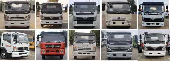 東風多利卡8立方吸污車